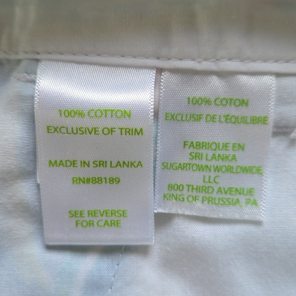 Lilly Pulitzer The Jayne Short 7" Inseam in Beach & Bae Sailboat Print - Size 14 - Picture 9 of 10